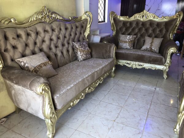 Brown King Size Royal Chair - Image 6
