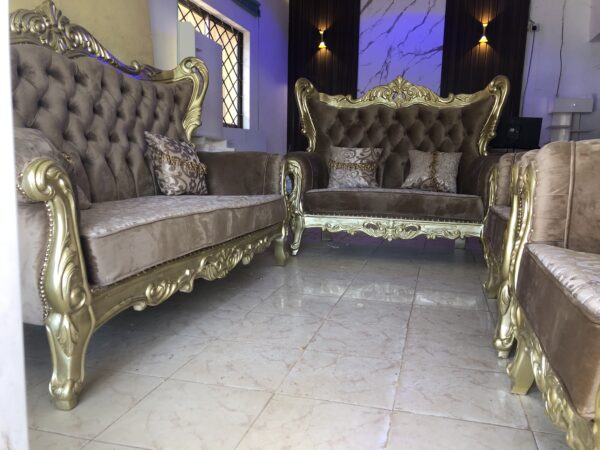 Brown King Size Royal Chair