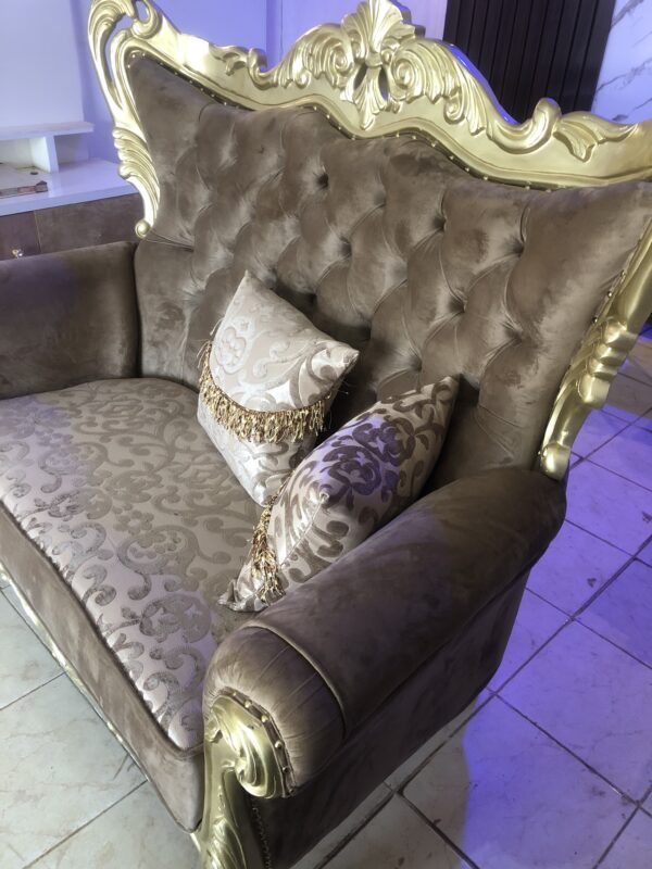 Brown King Size Royal Chair - Image 22