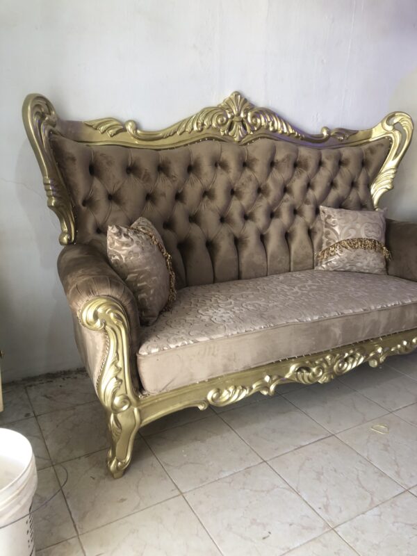 Brown King Size Royal Chair - Image 28