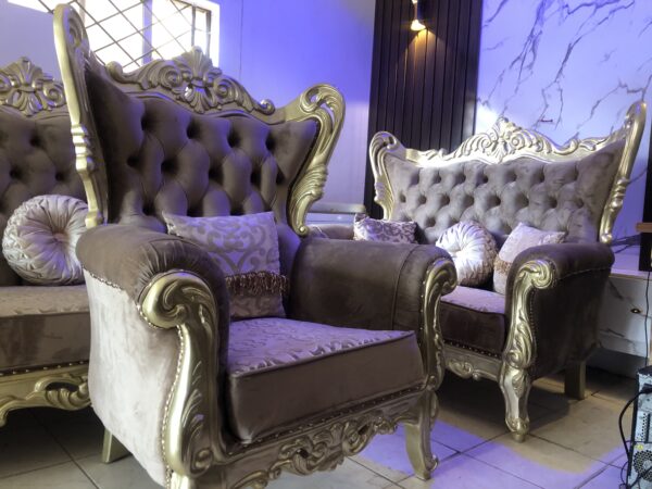 Brown King Size Royal Chair - Image 29