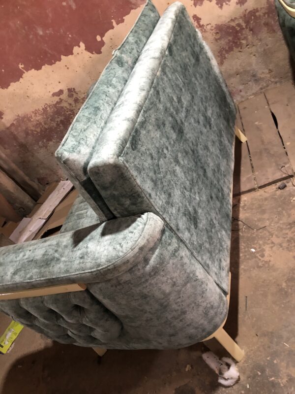 Green Modern Button Chair - Image 7
